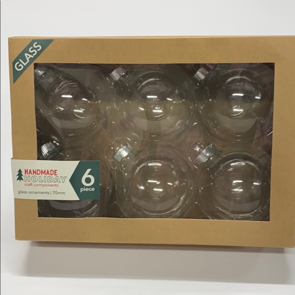 70 mm Glass Ornaments